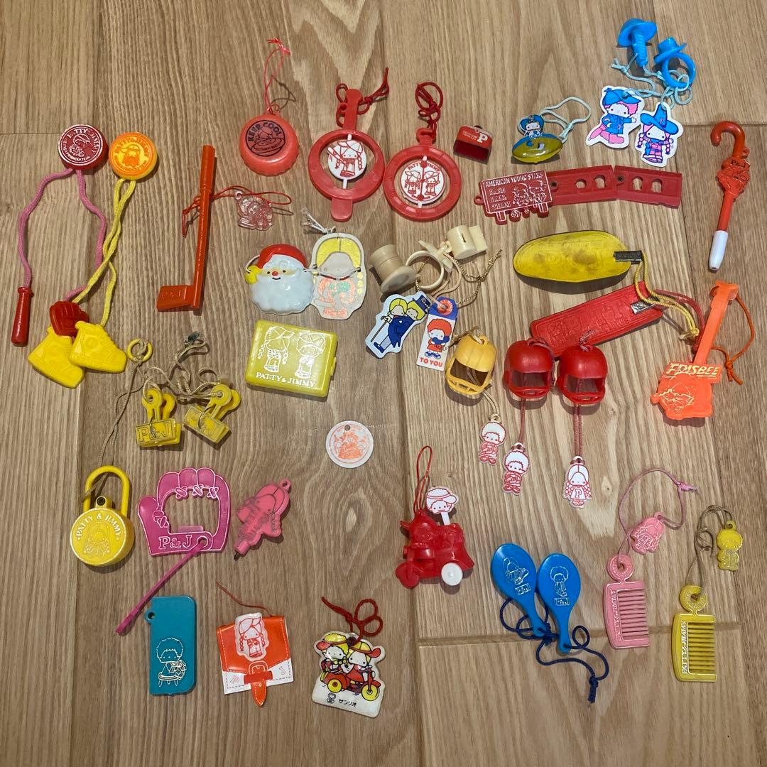PATTY & JIMMY サンリオおまけ 昭和 レトロ 35+3点 - メルカリ