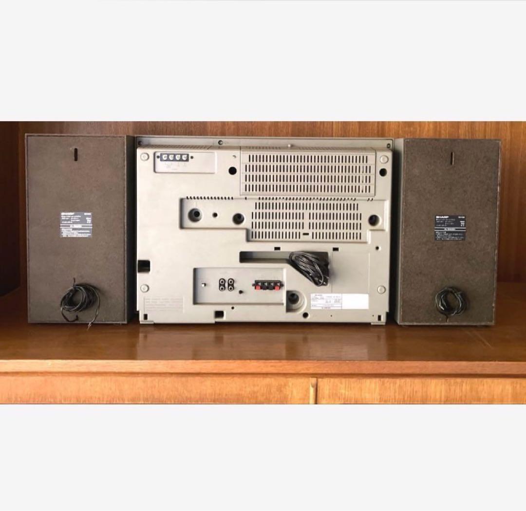 SHARP シャープ 両面演奏ステレオシステム Auto Disc VZ-V30 - メルカリ