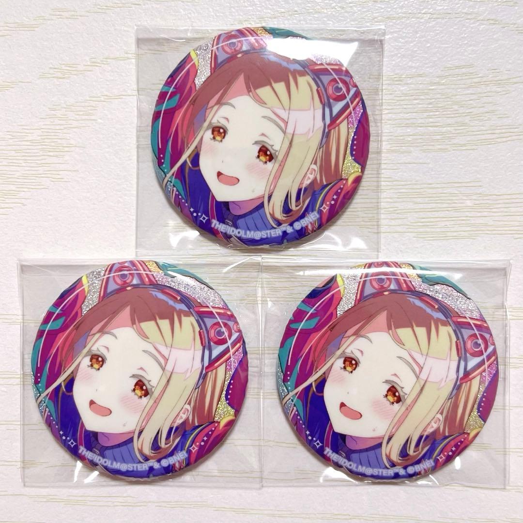 学園アイドルマスター 学マス 篠澤広 グリッター缶バッジ - メルカリ