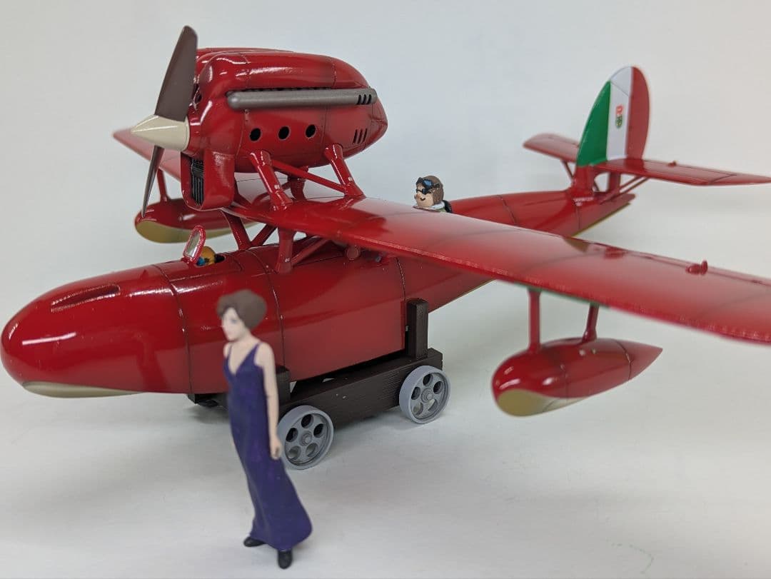 紅の豚 1/48 サボイアS.21F 後期型 プラモデル完成品 - メルカリ