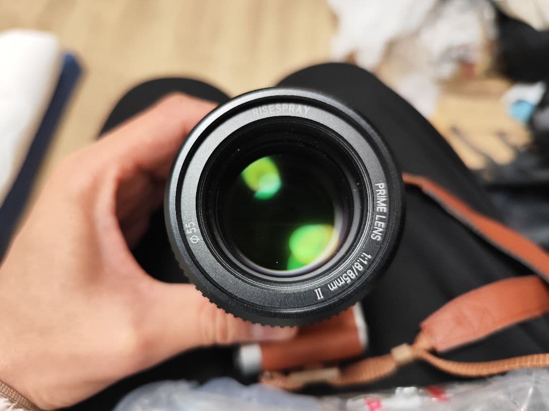 RISESPRAY 85mm f1.8 単焦点レンズ Xマウント MF 希少 - メルカリ