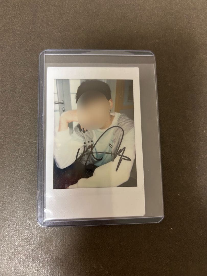 ALPHA DRIVE ONE WEi キム ジュンソ サイン入りポラロイド ALPHA DRIVE ONE ジュンソ サイン入りポラロイド - メルカリ