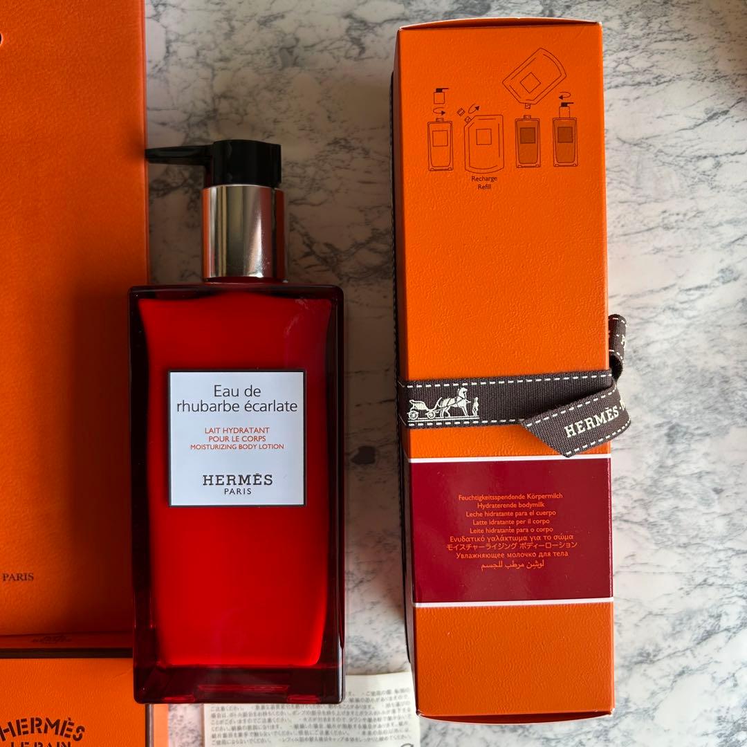 エルメス/HERMES ボディローション 《オー ドゥ ルバーブ エカルラット》