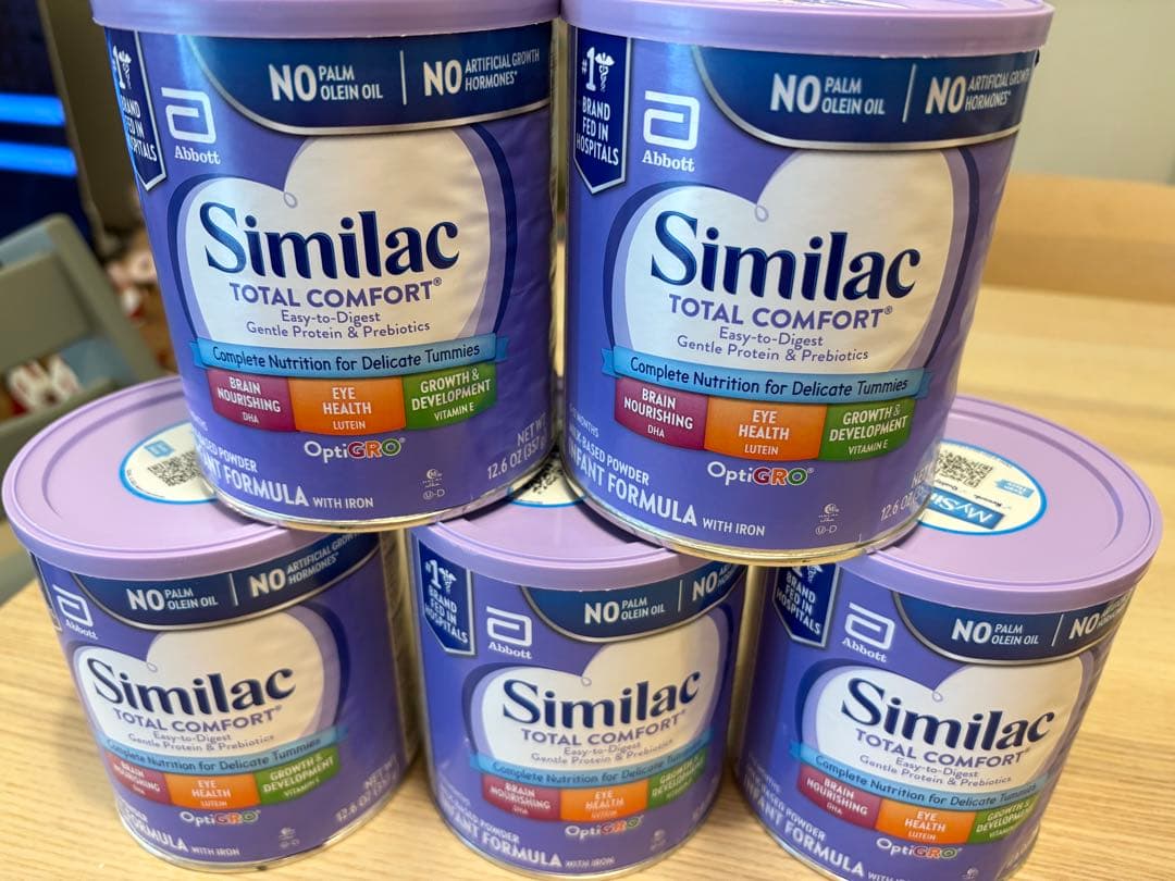 Similac Total Comfort 粉ミルク 6缶セット