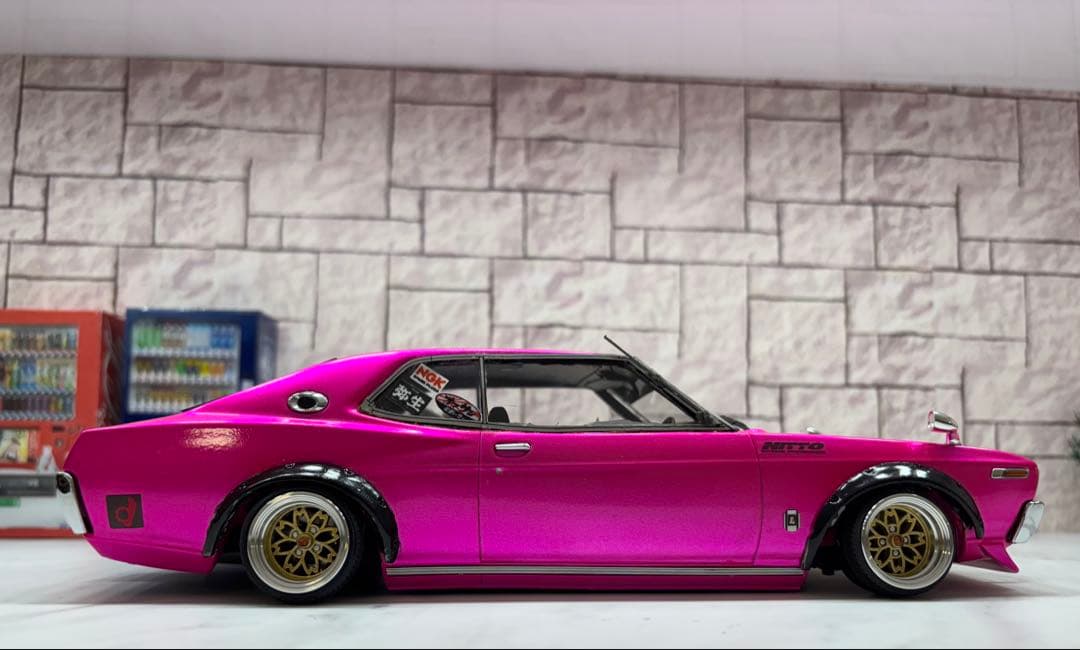 1/18ミニカー IGブタケツローレル 弥生深リムセミワークスカスタム