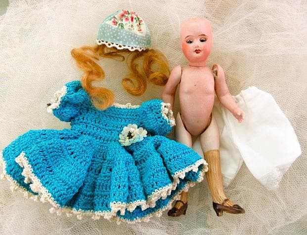 アンティーク ミニョネット STBJ ☆ フレンチ ビスクドール