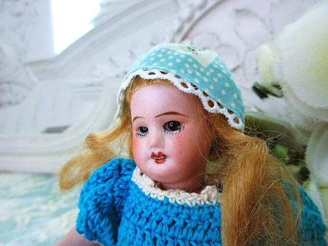 アンティーク ミニョネット STBJ ☆ フレンチ ビスクドール