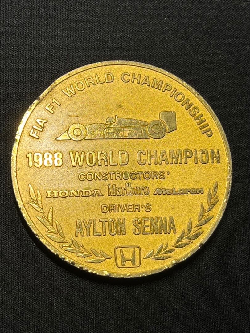 ホンダ F1 優勝記念メダル アイルトン セナ - メルカリ