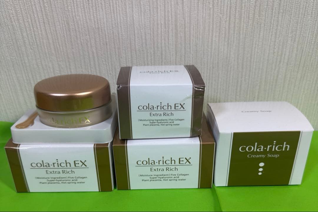 【美容ジェル&ソープ】コラリッチ　スーパーオールインワン等　5点 楽天市場】【ポイント5倍】【美顔器付】【公式】 コラリッチ スーパー