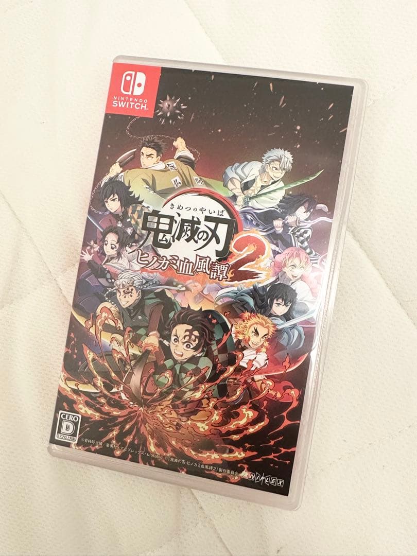 新品未開封　シュリンク付き　Switchソフト　鬼滅の刃 ヒノカミ血風譚2 Amazon.co.jp: 鬼滅の刃 ヒノカミ血風譚2 - Switch : Video Games