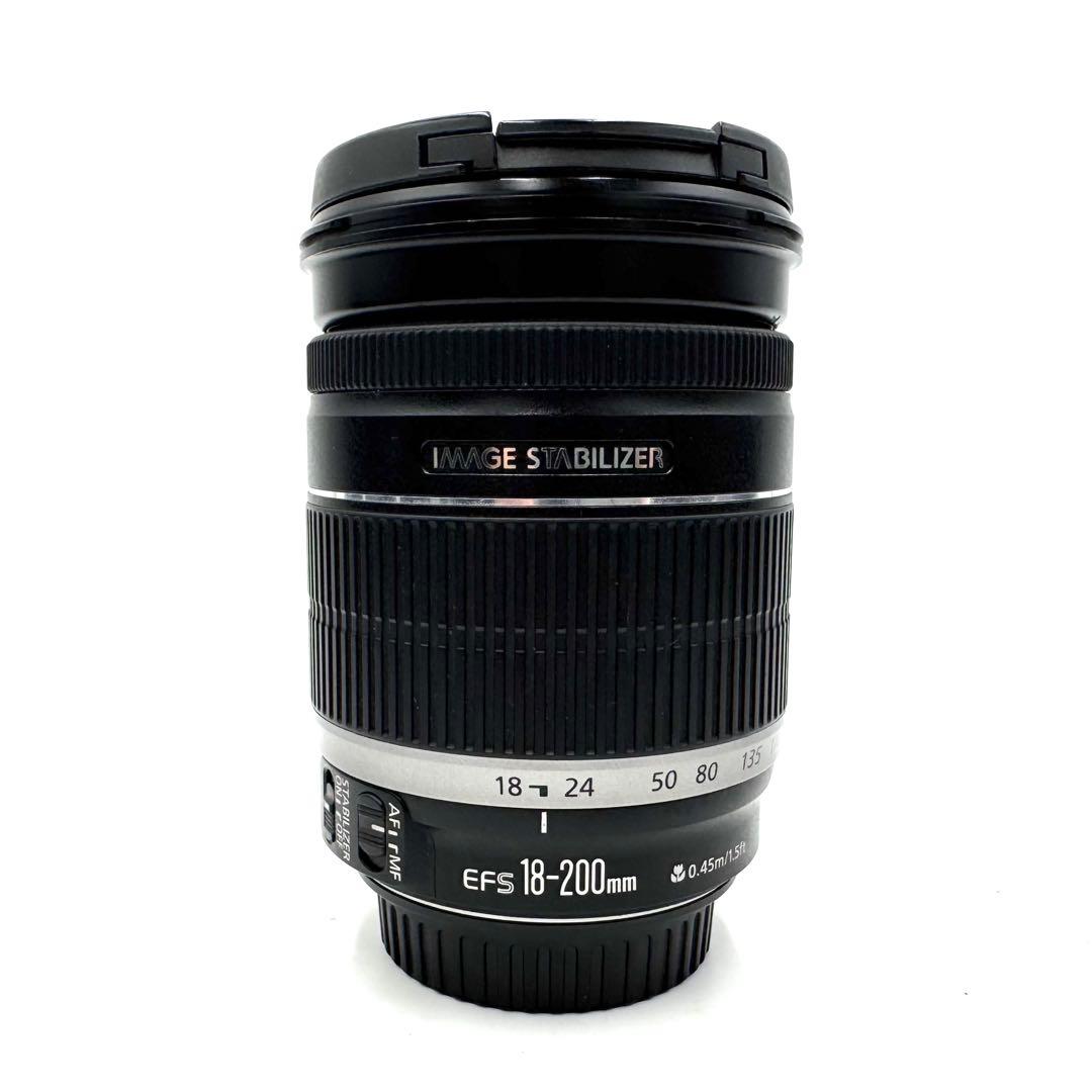 極美品 キヤノン Canon EF-S 18-200mm F3.5-5.6 IS