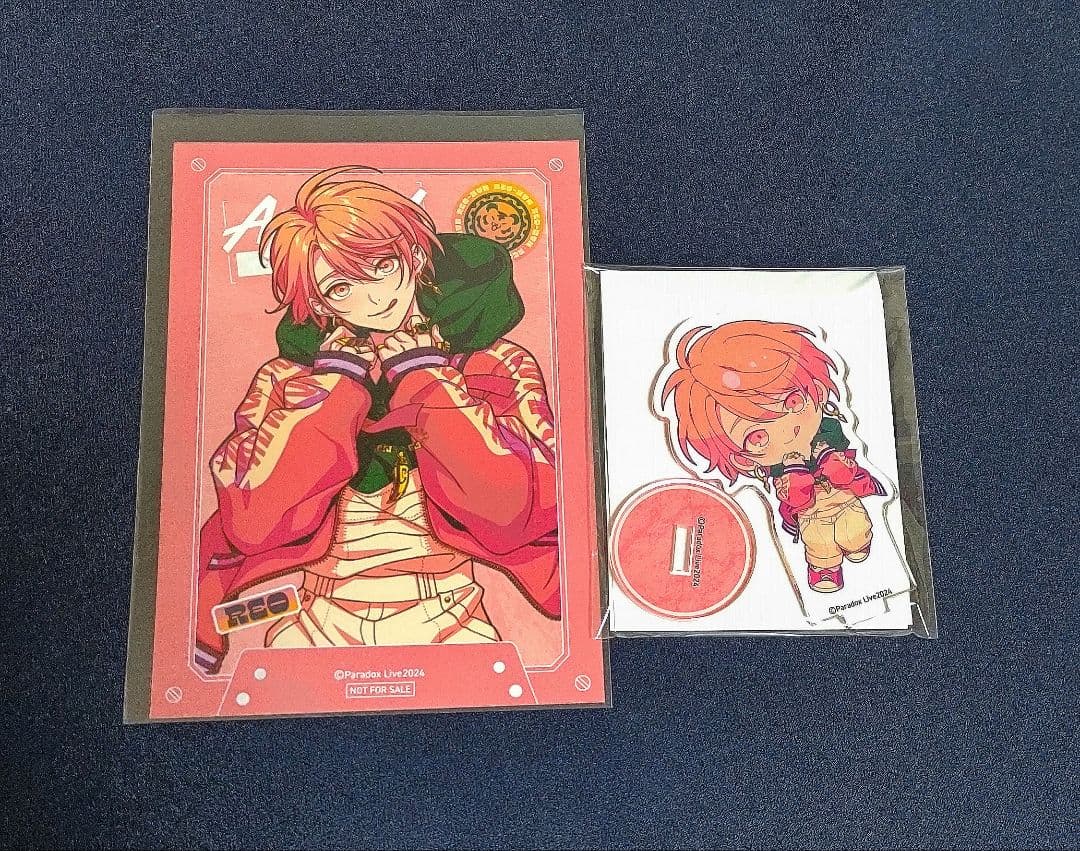 パラライ ANTHEM コラボカフェ本舗 特典 ブロマイド アクスタ 円山玲央