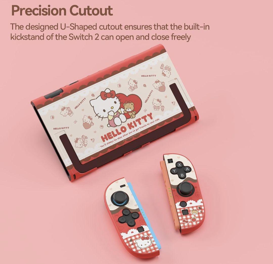 Switch2 ハローキティ サンリオ カバー 新品 - メルカリ