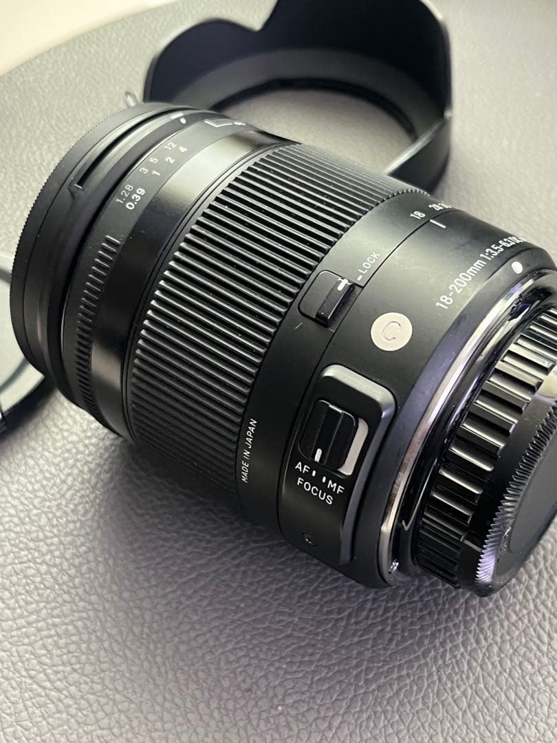 シグマ❗️18-200mm f/3.5-6.3 DC.AF他点検整備済み‼️