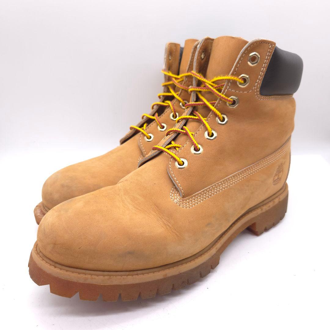 Timberland ティンバーランド レザー プレミアム ブーツ 10.5M