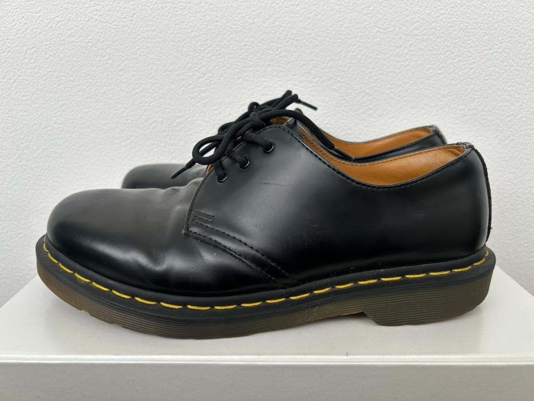 人気 Dr.Martens ドクターマーチン 3ホール UK7 26cm 革靴 - メルカリ