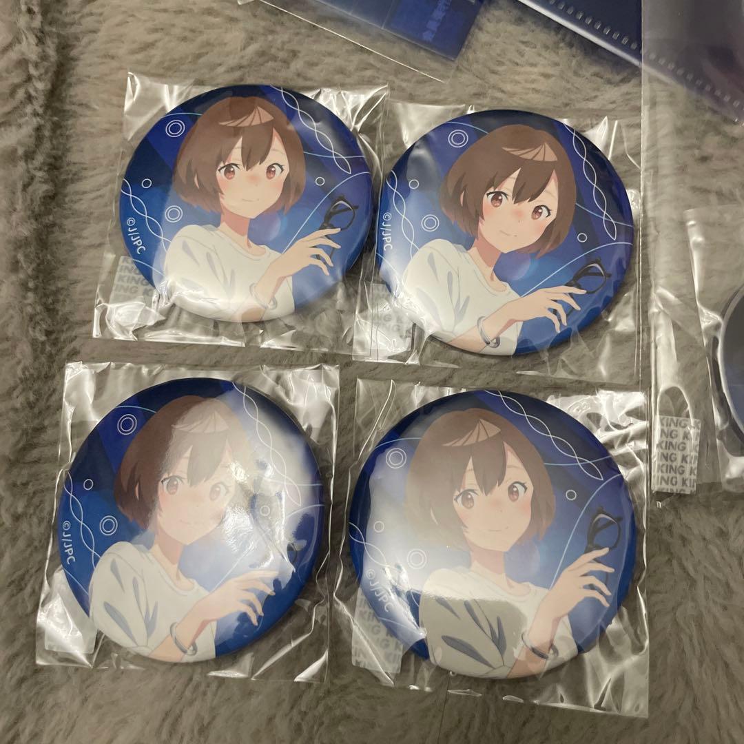 夜のクラゲは泳げない ヨルクラ くじプラ 描き下ろし 限定 クリア