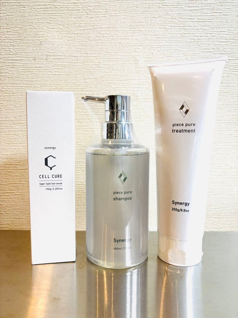 【新品】シナジー　ピースピュアシャンプー＆トリートメント＆セルキュア synergy(シナジー) ピースピュアシャンプー 400ml | REJUBELLa
