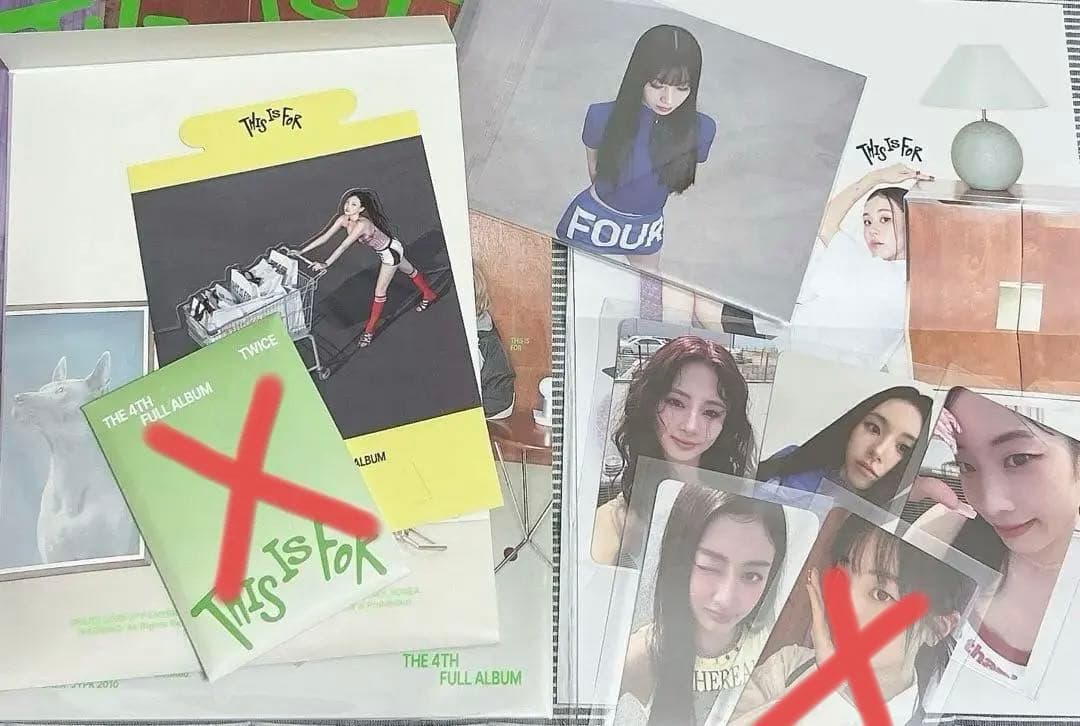 TWICE ダヒョン サイン入りポストカード アルバム付き TWICE ダヒョン サイン入りポストカード アルバム付き