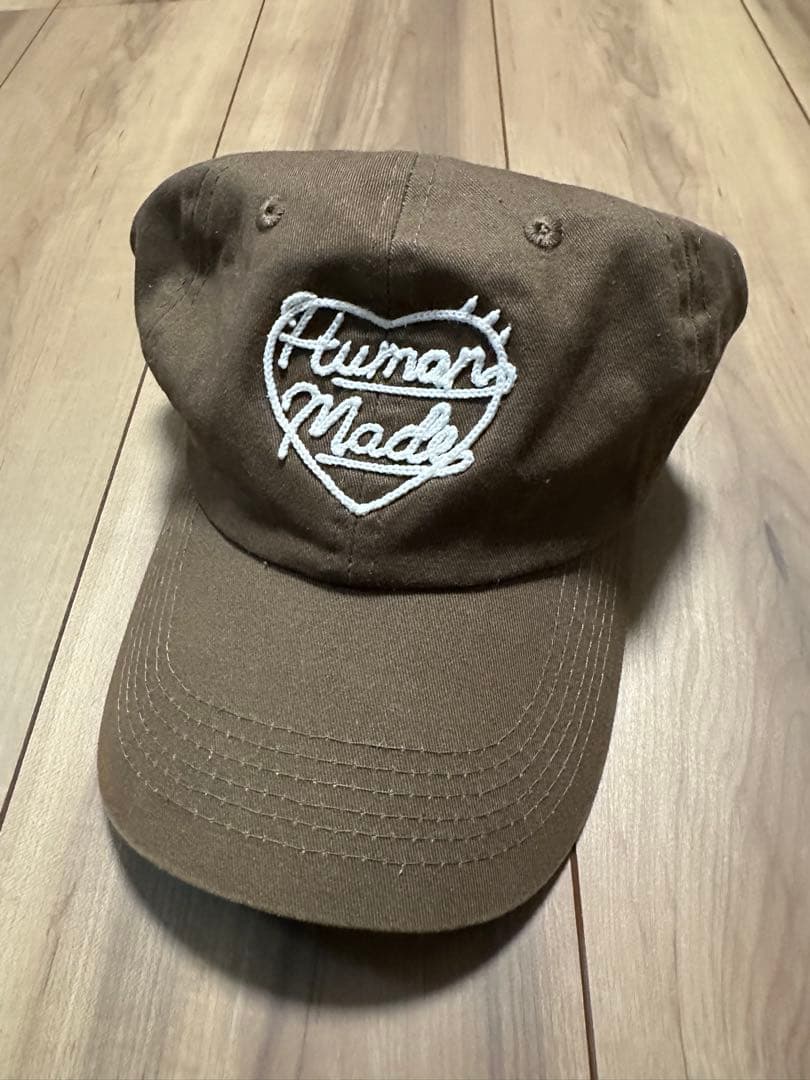 Human Made ブラウンキャップ - メルカリ