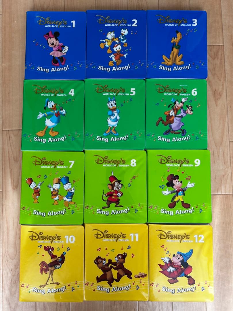Disney Sing Along DVD 1-12セット シングアロング DVD 全1〜12 set - メルカリ