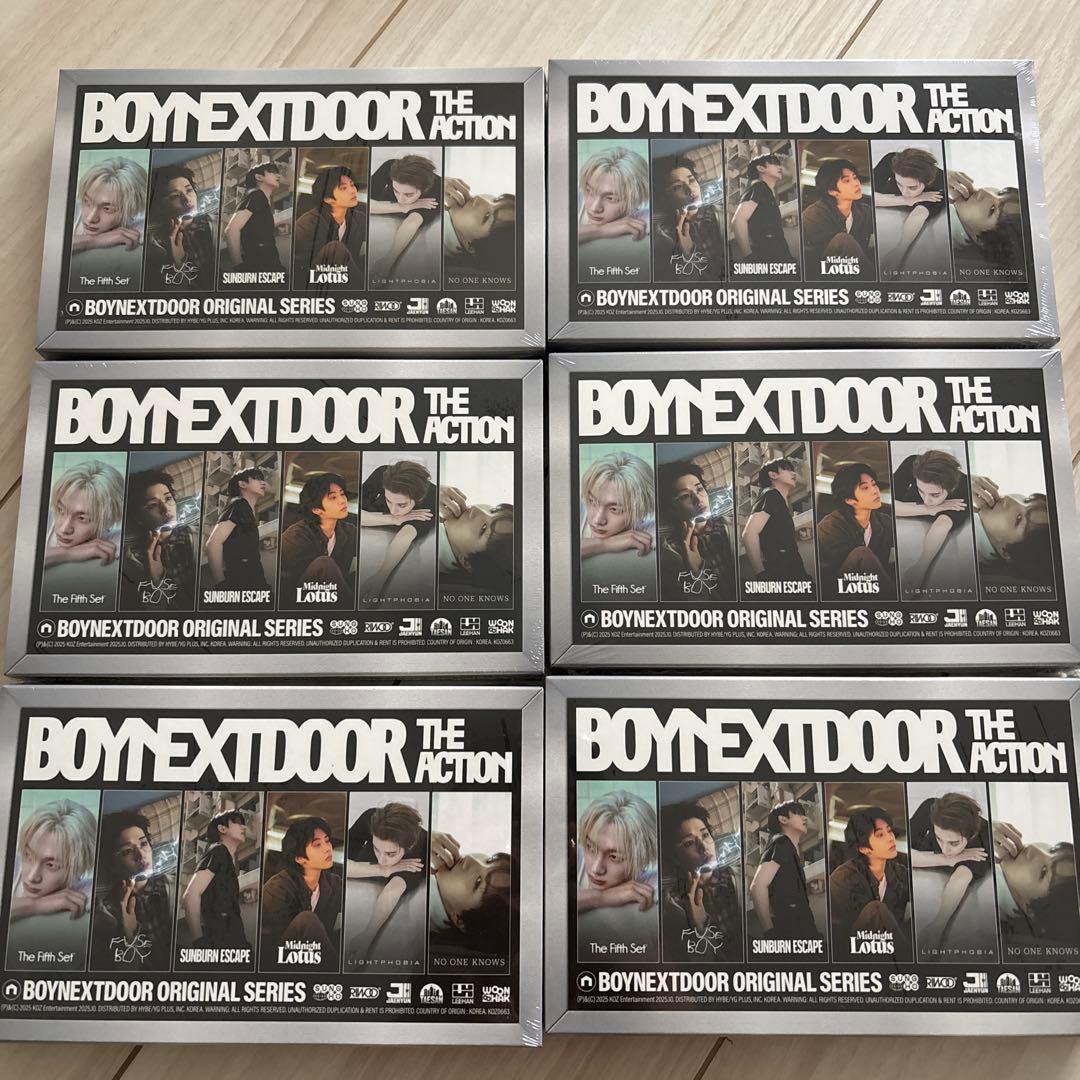BOYNEXTDOOR The Action Frame ver 6形態 未開封 - メルカリ