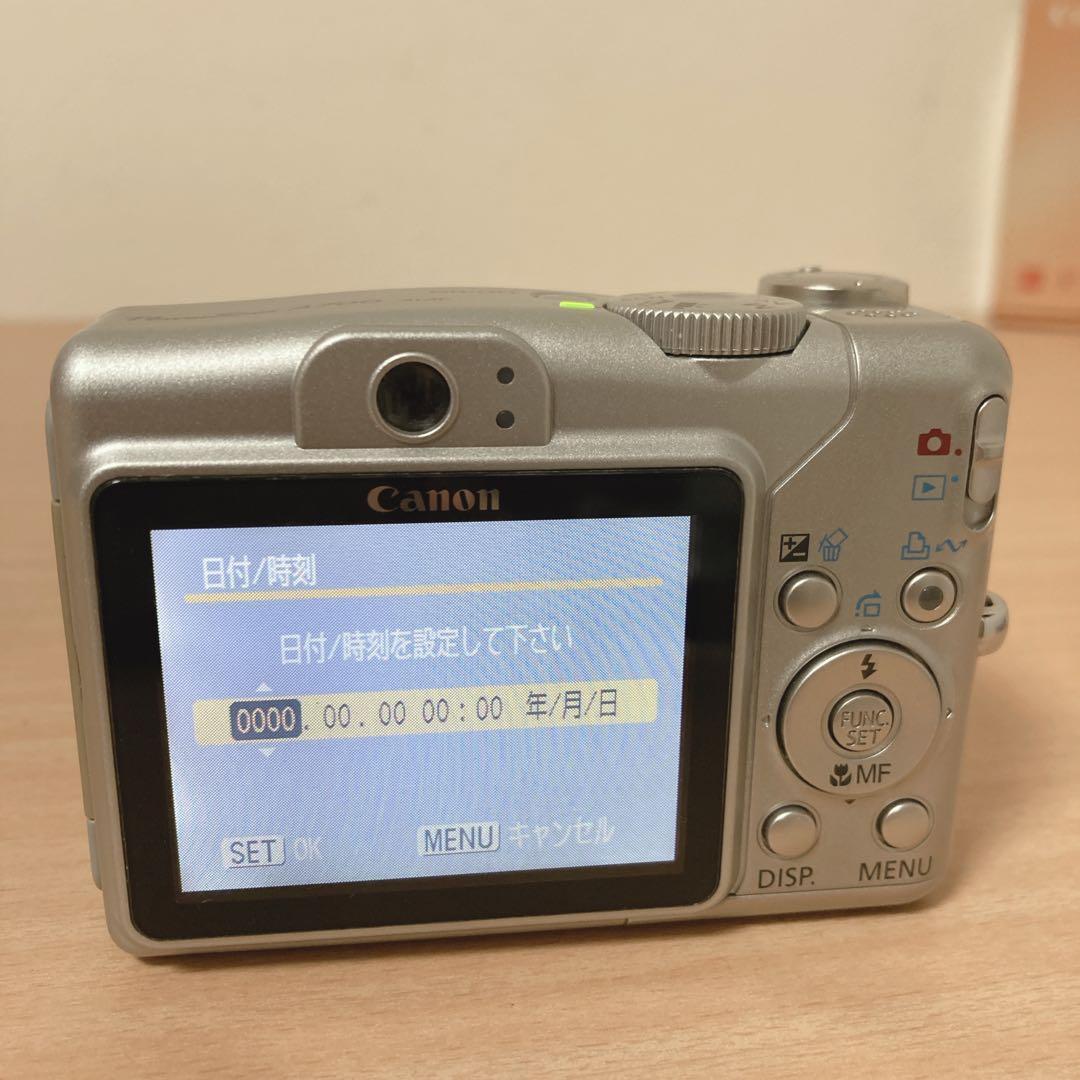 動作確認済 Canon キヤノン PowerShot A700 外箱付 デジカメ - メルカリ