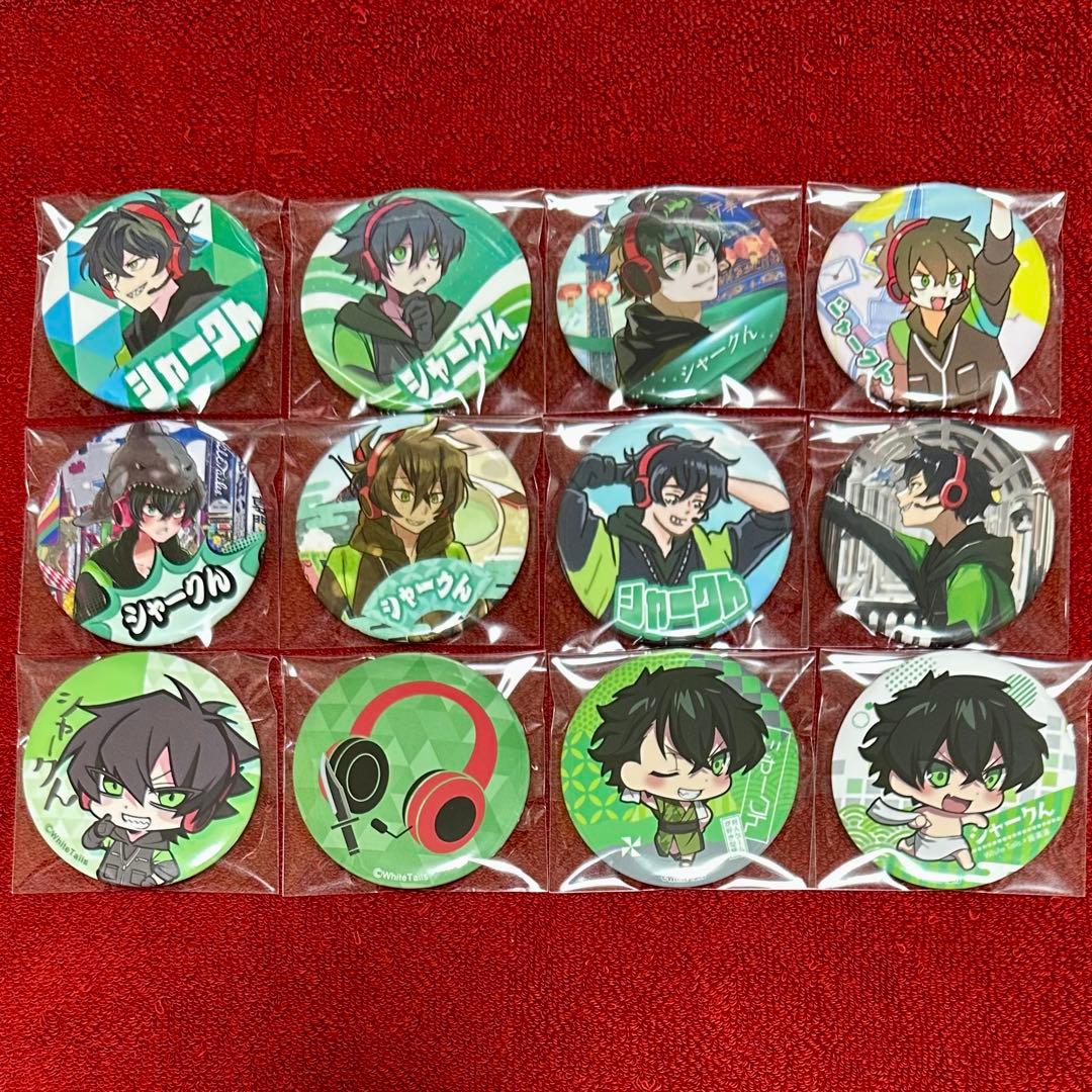 ワイテルズ シャークん 缶バッジ - メルカリ