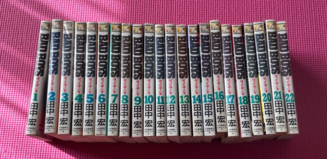 BAD BOYS 全巻セット 1-22巻 田中宏 - メルカリ