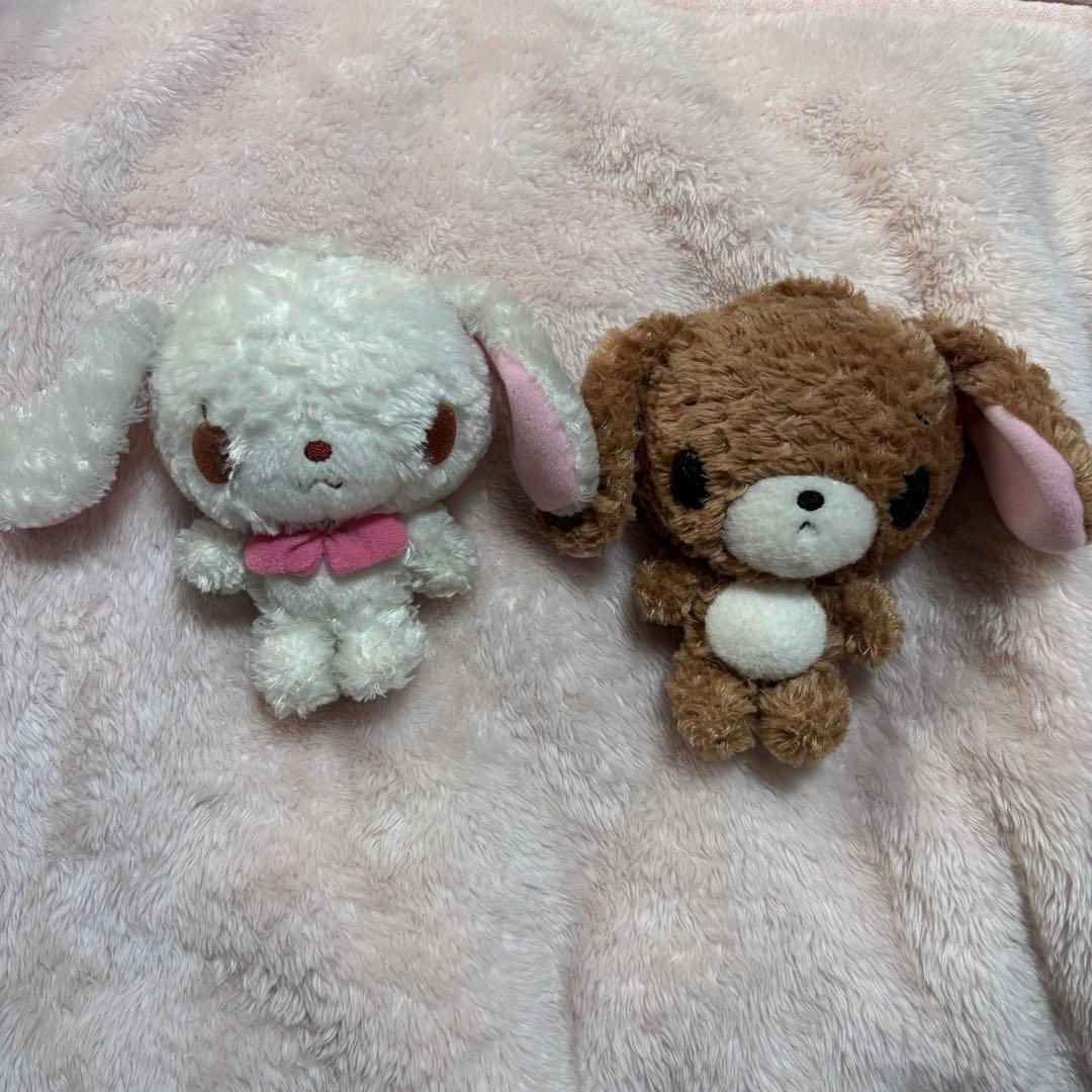 週末限定値下げ】 シュガーバニーズ しろうさ・くろうさ ぬいぐるみ