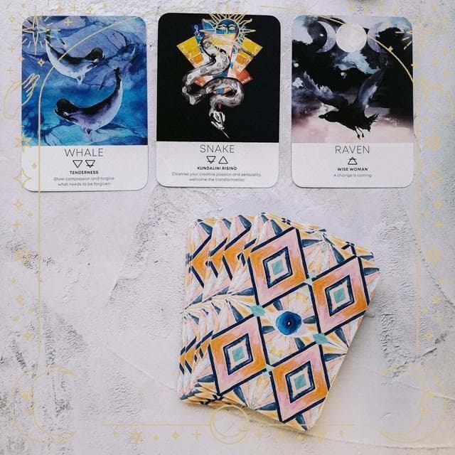正規品オラクルカード】希少レア✨柔らかい色彩✨動物たちのエネルギー