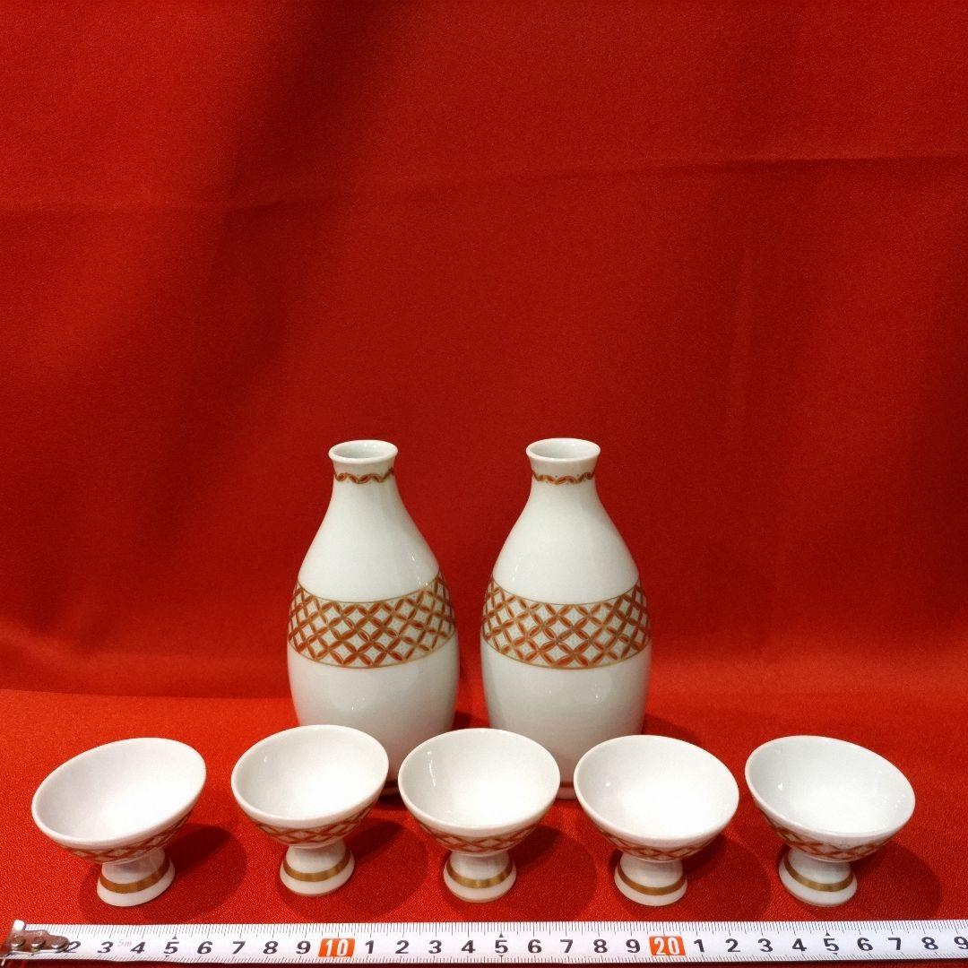 3代 須田菁華 酒器揃 七宝文 盃 5点 徳利2点 お猪口 酒盃 酒瓶 - メルカリ