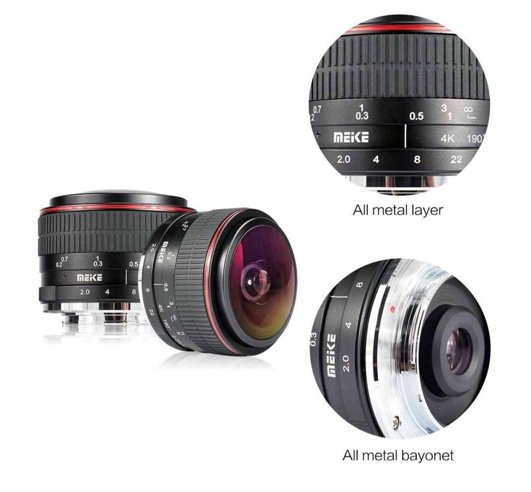 Meike 6.5mm f2.0 Fisheye Eマウント 魚眼レンズ