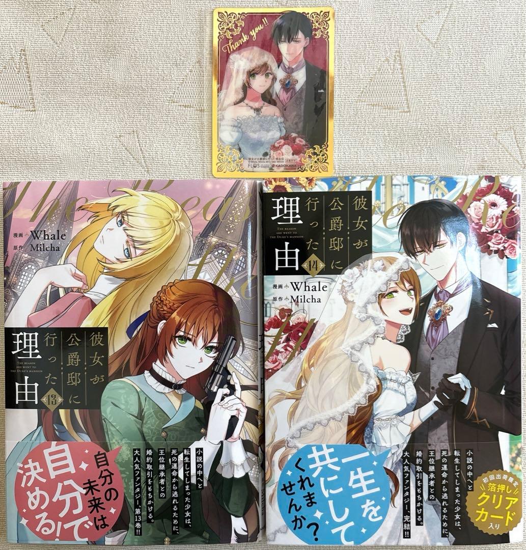 彼女が公爵邸に行った理由 13巻 14巻 完結 特典付き - メルカリ