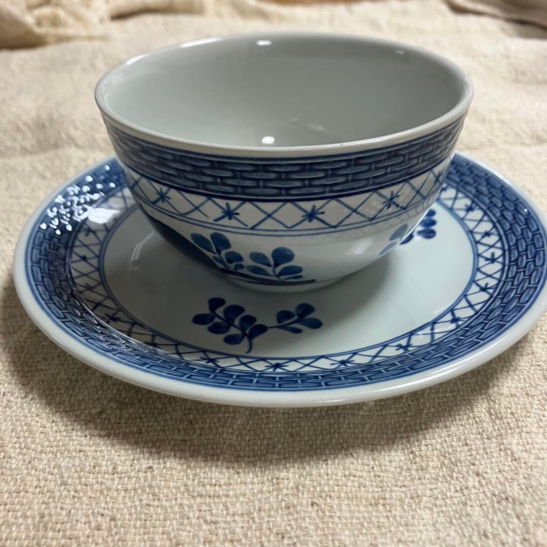 ロイヤルコペンハーゲン (FAJANCE) カップ＆ソーサー ポーセリン