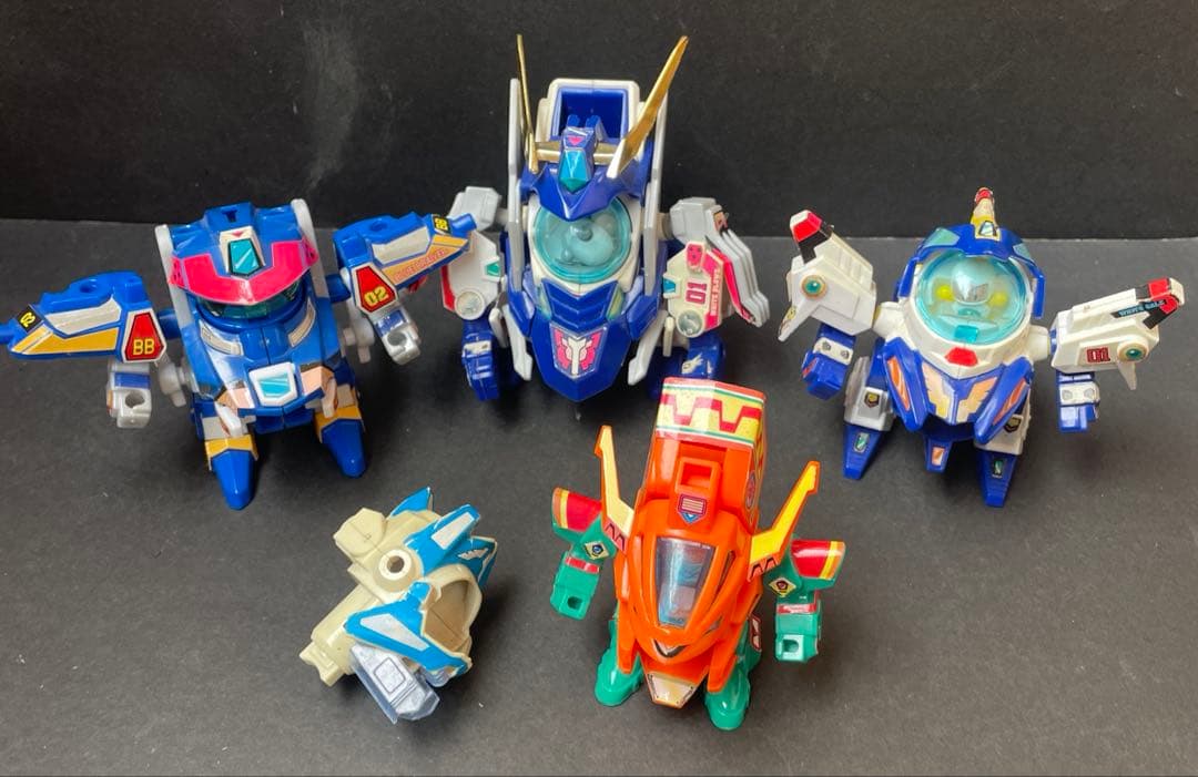 ボンバーマン　ビーダマン爆外伝　セット　ジャンク ビーダマン 爆外伝Ⅲ アクアボンバーボンバー 5連射 組立済み ジャンク