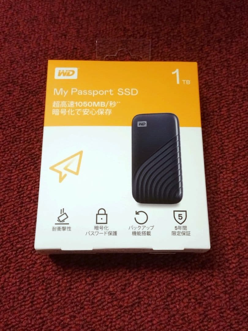 新品未開封品 WD My Passport SSD 1TB - メルカリ