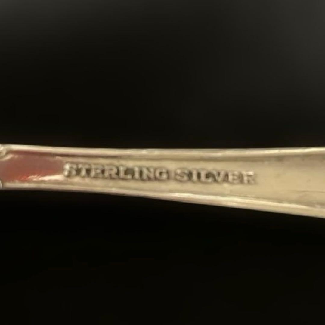 三越 シルバースプーン 銀スプーン シルバー950 梅 ウメ マリー