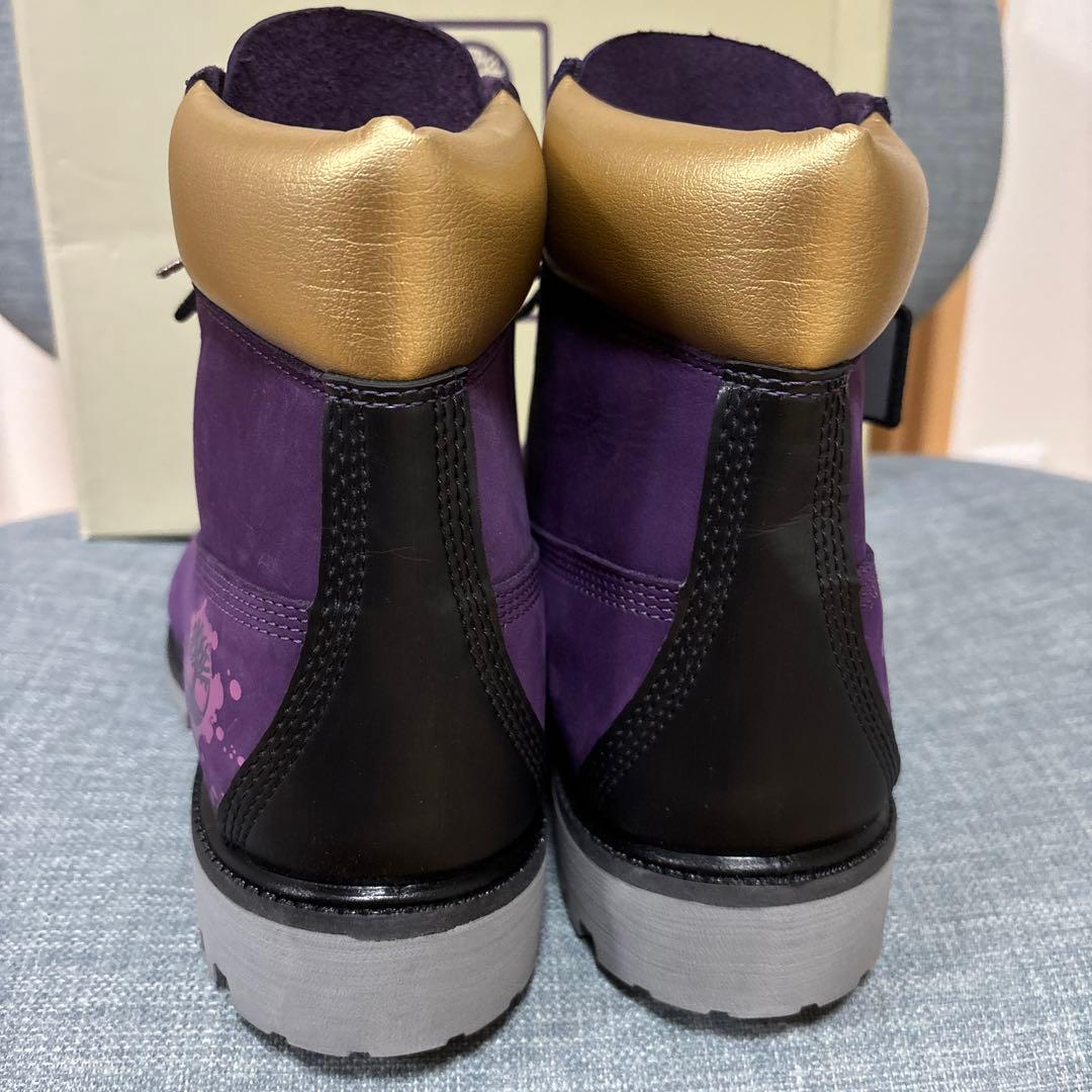 ティンバーランド ブーツ パープル ヒップホップ50周年記念 27.0cm 新品