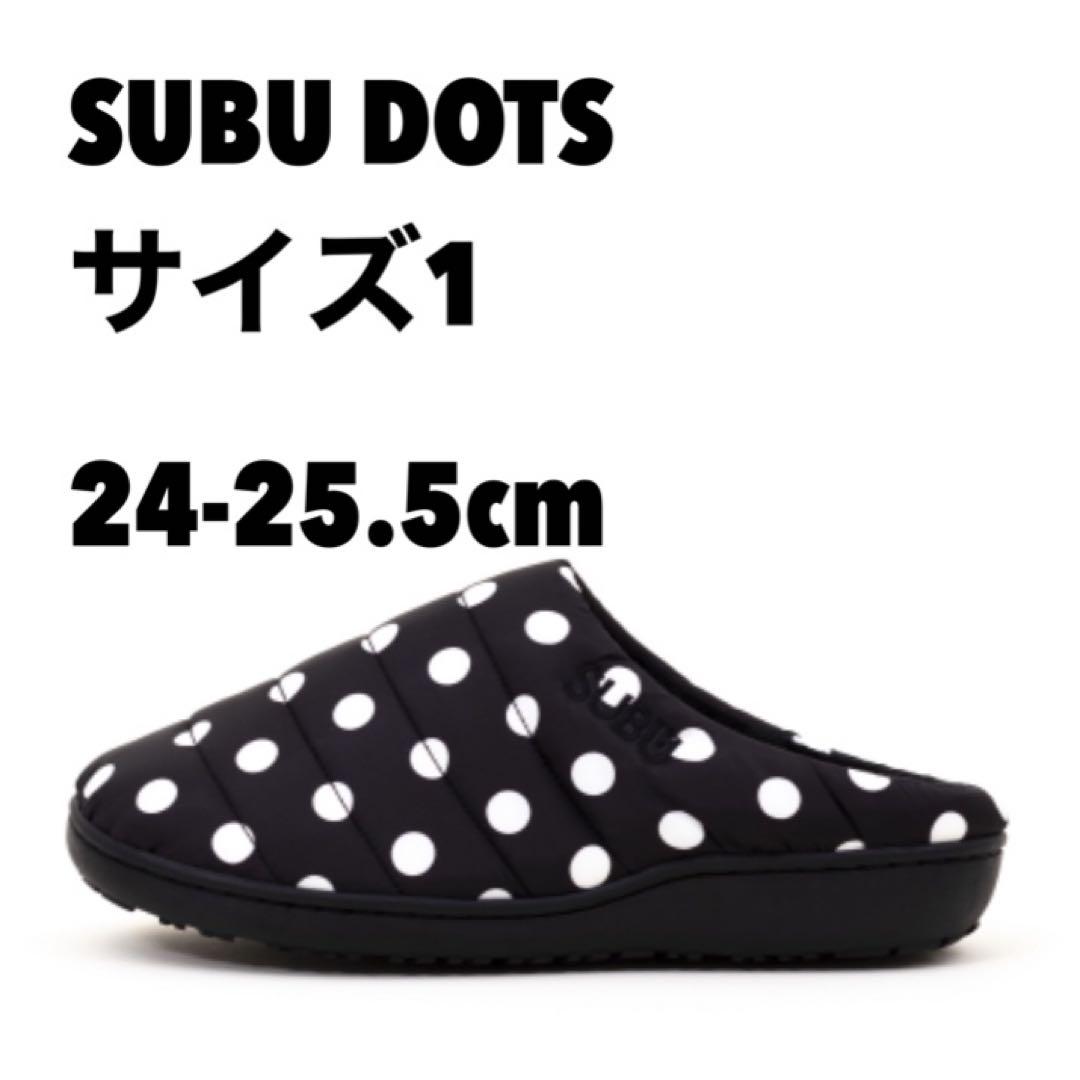 SUBU DOTS サイズ1 24-25.5cm ドット スブ サンダル - メルカリ