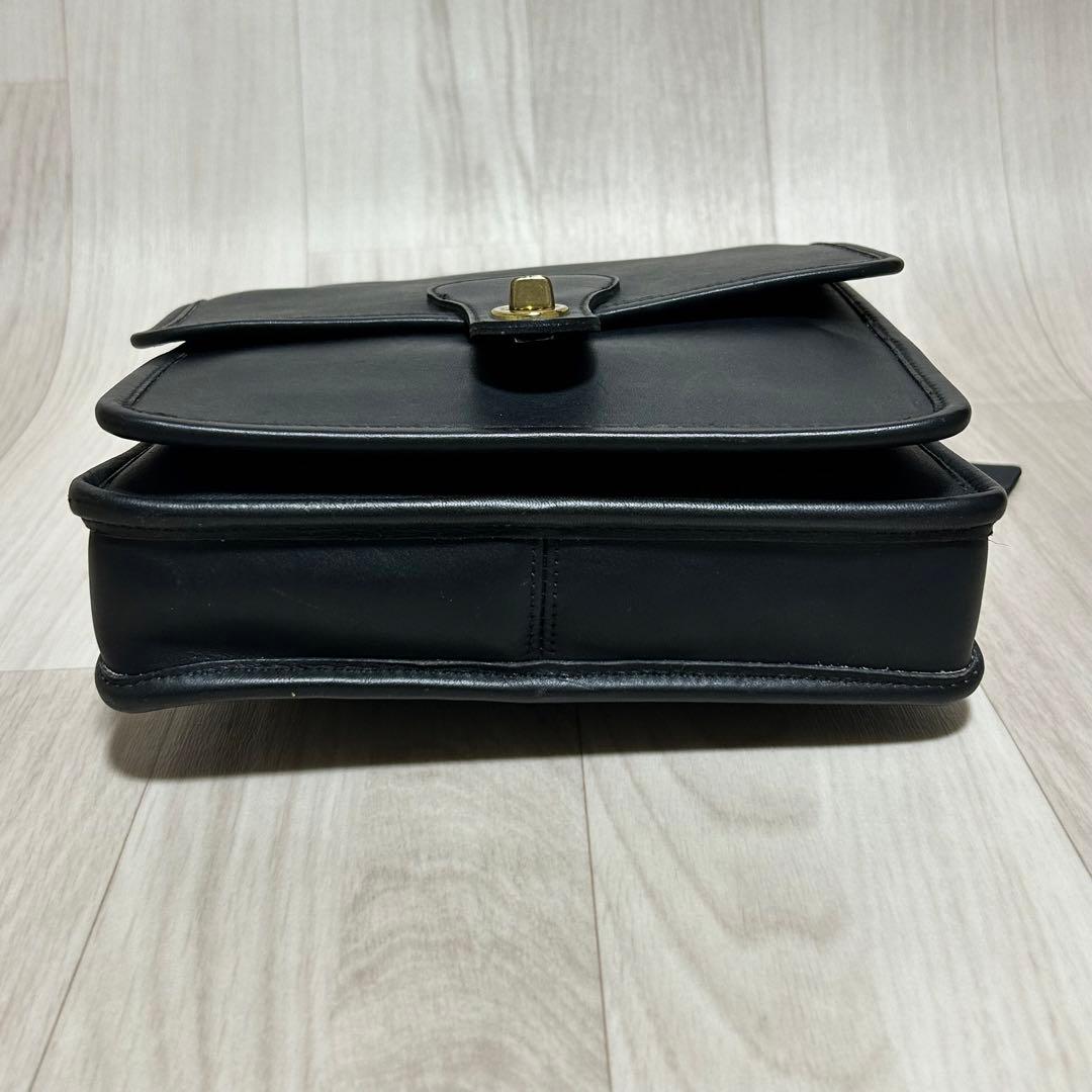 オールドコーチ COACH 5130 ターンロック ブラック レザー - メルカリ