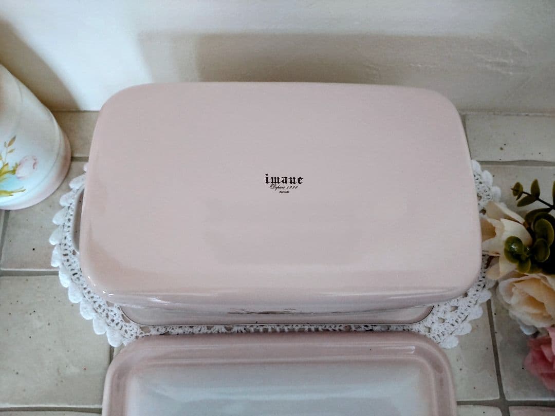 イマン オデット ホーロー 角ストッカー