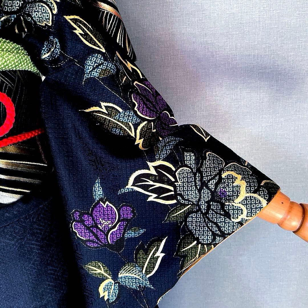 振袖フルセット 高身長 紋意匠に絞り 手描き友禅 成人式振袖 振袖