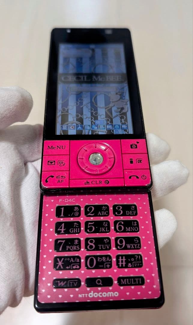 CECIL McBEE ガラケー F-04C 平成レトロ 希少品 - メルカリ