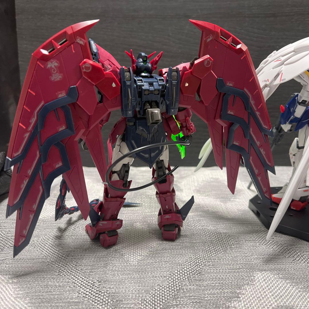 ガンプラ RGウイングガンダムゼロ、ウイングガンダムEW、ガンダム