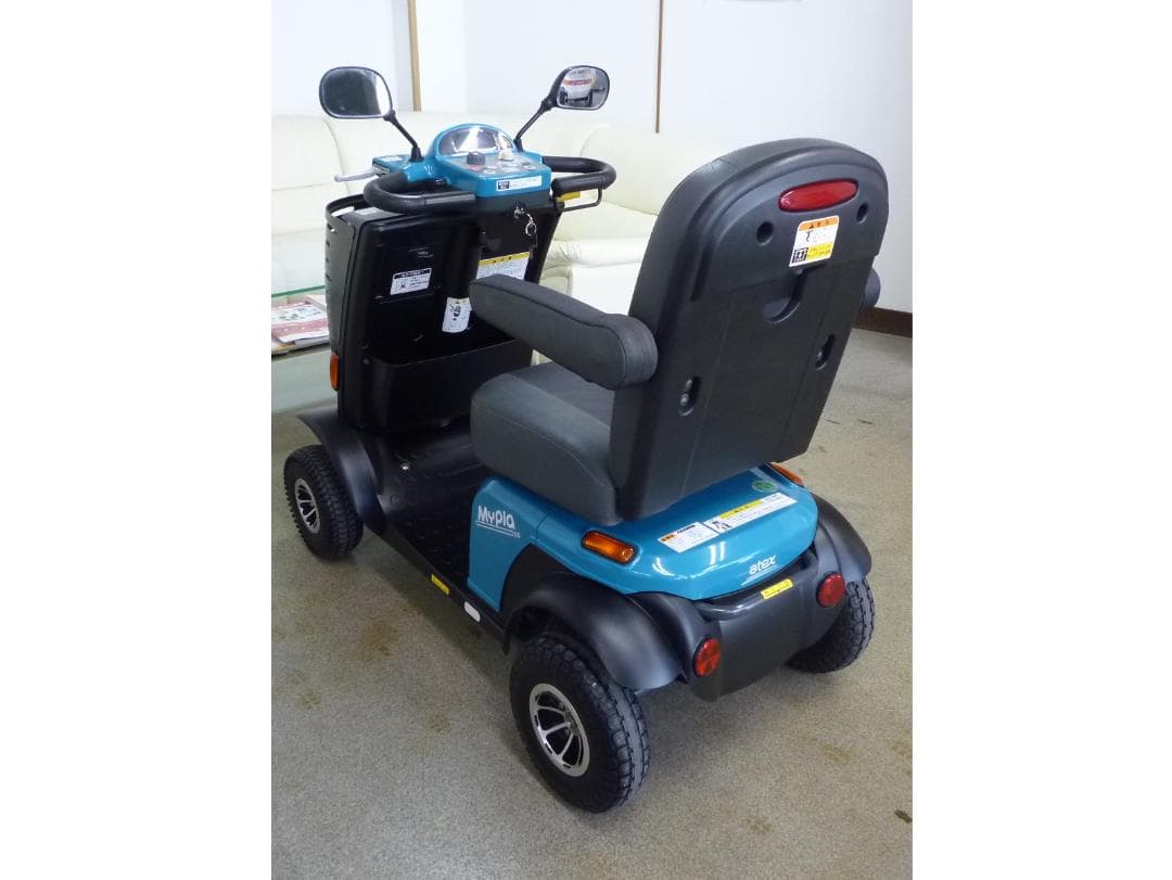 ほぼ全国送込♪ バッテリー新品♪ シニアカー マイピア BT43 電動四輪