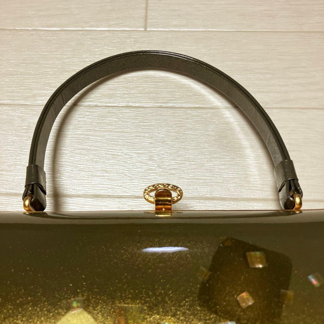 《箱付き》伊と忠　高級　草履バッグセット　螺鈿細工