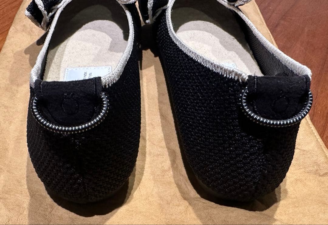 Offen フリル付きフラットシューズ 25.5cm