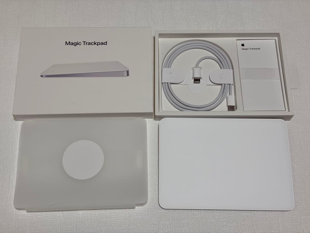 Magic Trackpad（USB‑C）ホワイト（Multi-Touch対応） Magic Trackpad（USB‑C）- ホワイト（Multi-Touch対応） - Apple（日本）