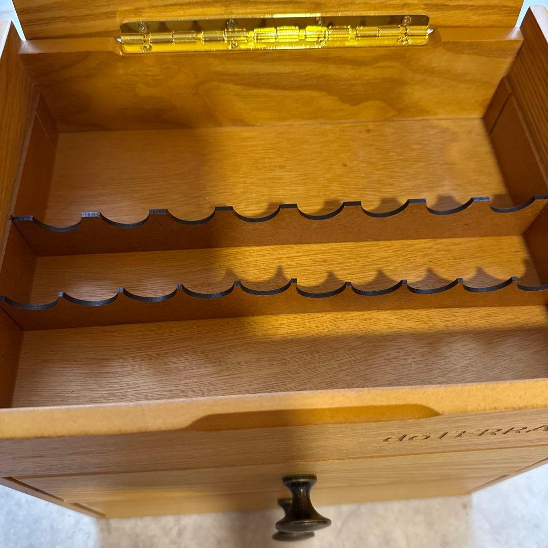 《超美品》ドテラdoTERRAウッドボックス88 3段　木箱